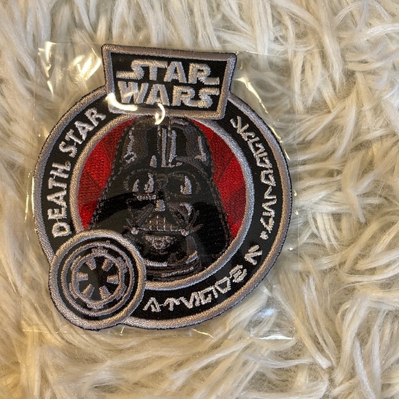Star Wars patches and death star luggage tag Darth Vader Yoda New Sealed - Picture 4 of 9